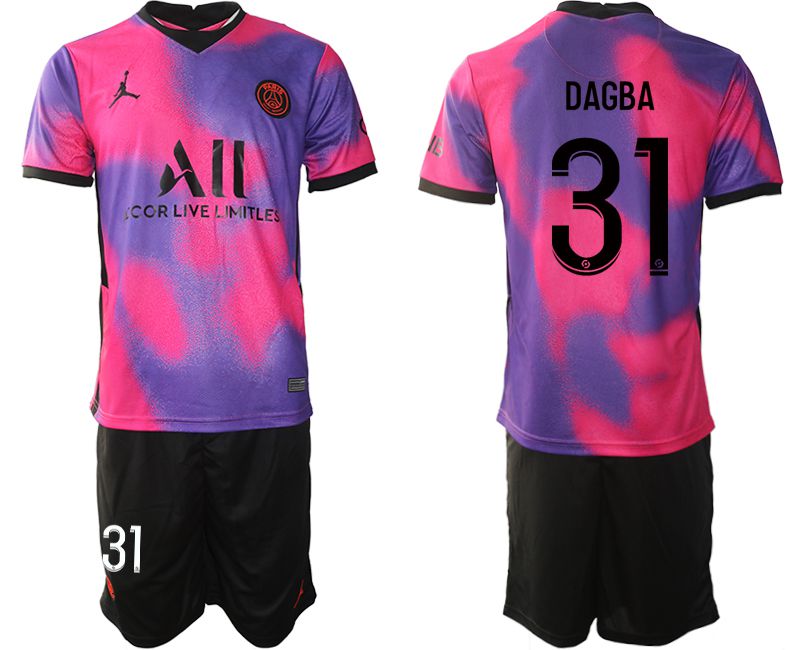 Men 2020-2021 Club Paris St German away purple #31 Soccer Jersey